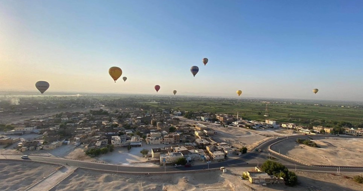 LuxorHurghada met heteluchtballon